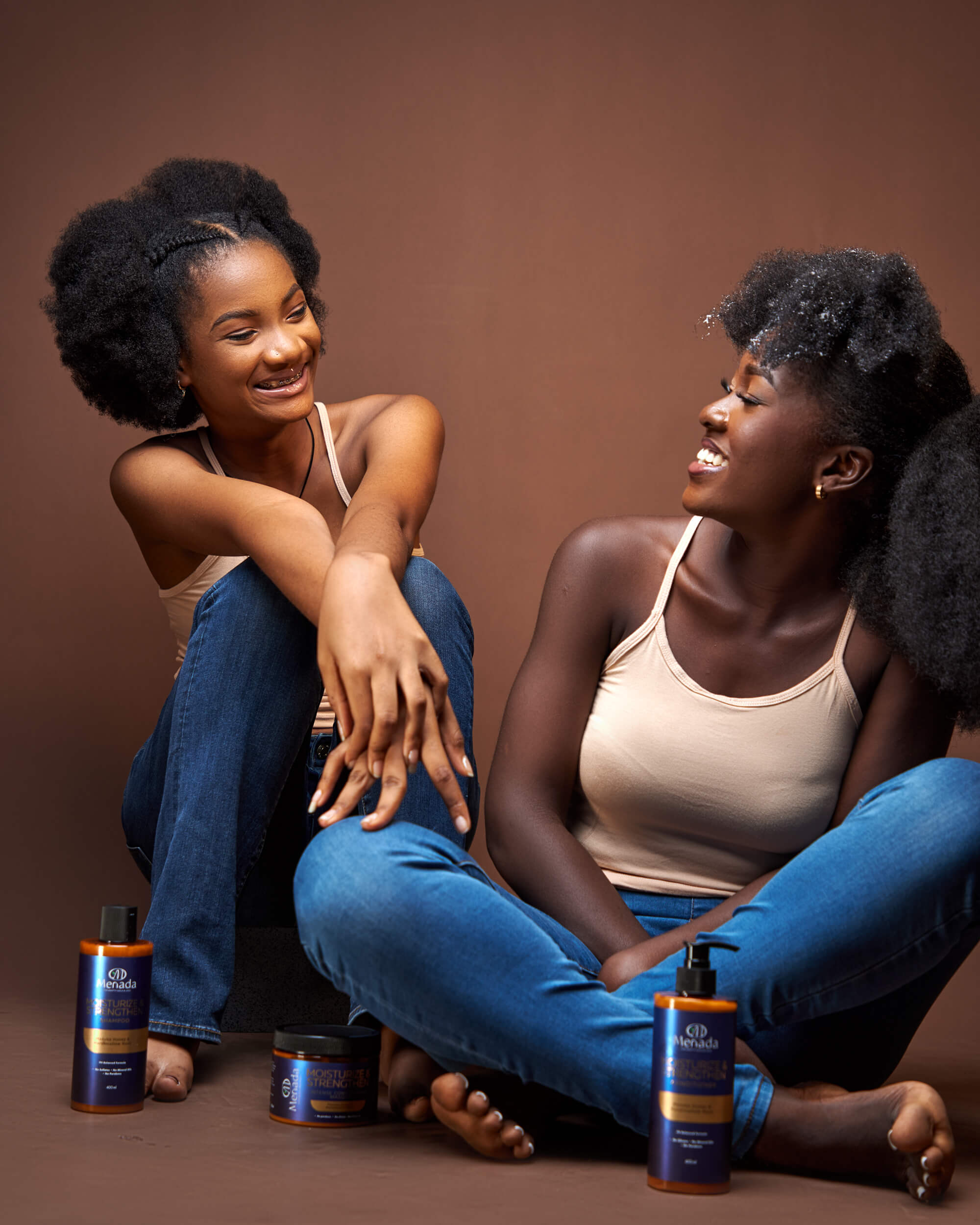 Menada Haircare lifestyle photography